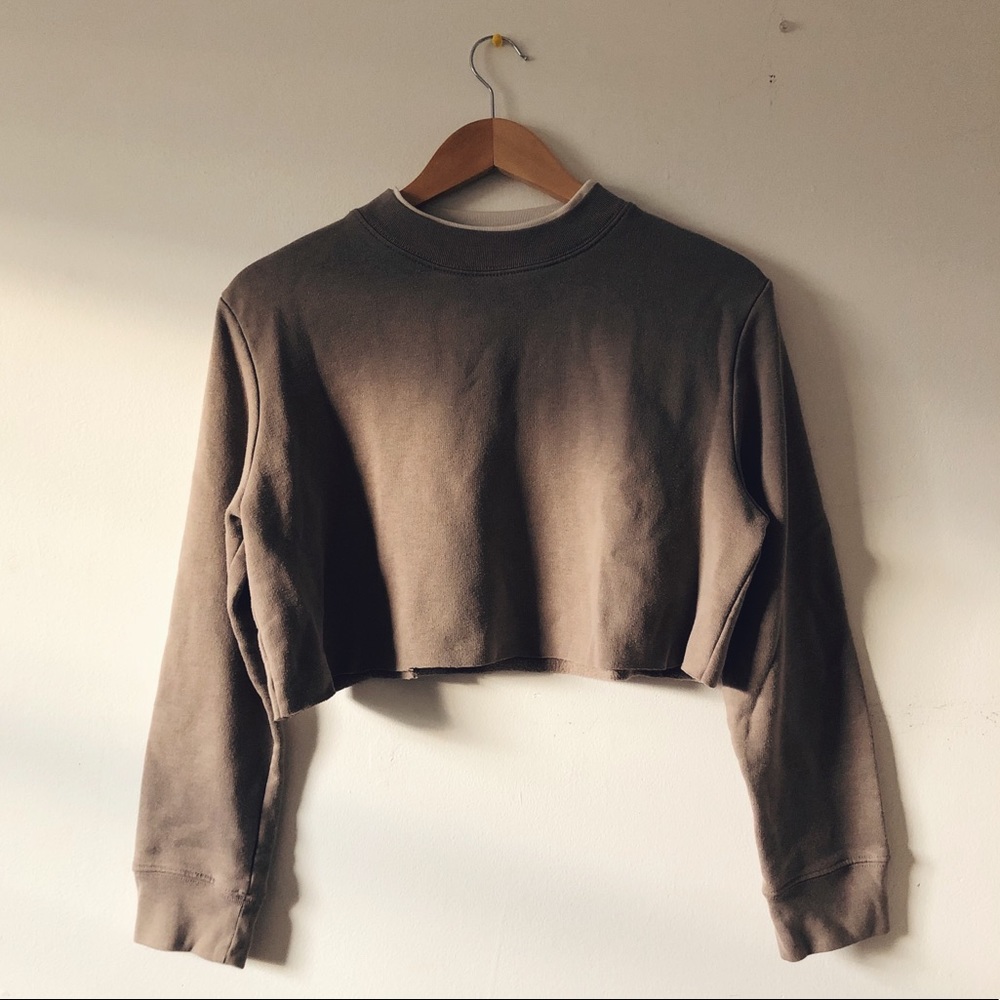 FINAL PRICE DROP Teddy Bear Cropped Knit